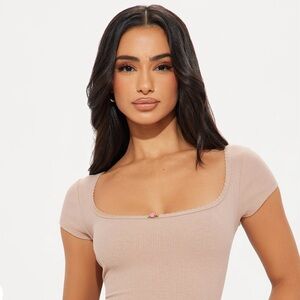 Ribbed Short Sleeve Bodycon Dress